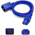 Add-On Addon 3Ft C13 To C20 14Awg 100-250V Blue Power Extension Cable ADD-C132C2014AWG3FTBE